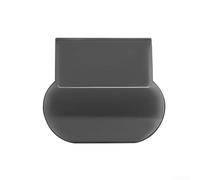 Lève-couvercle de toilette pour une meilleure sécurité de l'utilisateur lors de la manipulation du couvercle empêche le glissement soudain grâce au design d'adhérence optimisé de la base (gris)