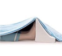 Lève-couverture pour pied de lit - Support de couverture pour pieds - Support de tente de pied - Coussin de cheville, jambe, genou, orteils, douleur et arthrite - Récupération chirurgicale