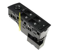 Lève Interrupteur Interrupteur De Lève-vitre De Voiture Pour BMW E53 X5 1999-2006 61316962505 61316962506 Bouton Poussoir Régulateur Dpuissance Électrique Régulateur(NOIR2)