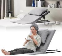 Lève-lit électrique pour se lever facilement, oreiller médical portable avec accoudoirs, fauteuil de soutien dorsal silencieux réglable de 2 ° à 80 °, capacité de charge de 300 kg, pour aide au