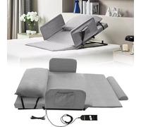 Lève-lit électrique pour se lever facilement, oreiller médical portable avec accoudoirs, fauteuil de soutien dorsal silencieux réglable de 2 ° à 80 °, capacité de charge de 300 kg, pour aide au