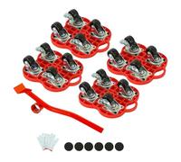 Lève-meubles Robuste Transport Roue Coulissante Ensemble D'outils De Déplacement De Meubles Faciles Poulie À Lourde