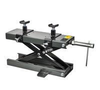STIX Cric Moto SM-03 Hauteur Réglable 9-50 cm Charge 500 kg avec Bras de Manivelle Amovible