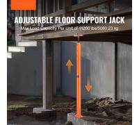 Lève-plancher Lève-armoire Lève-cave - Mise à niveau du sol de la maison 137-381 cm - Lève-meubles réglable en hauteur - Solutions de stabilisation pour votre maison