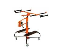 Mondelin - Lève-plaque de placoplâtre professionnel | Levpano - hauteur de travail réglable max. 5.90 m | Capacité 75 kg
