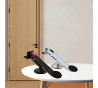 Lève-porte en bois à pied rotatif à 360 ° en acier au carbone avec capacité de charge de 100 kg, pour bricolage et usage professionnel