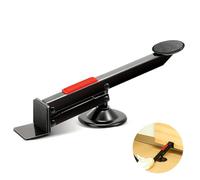 Lève-Porte et Panneau, Outil D'installation de Lève-Porte Pivotant à 360 °, Supporte une jusqu'à 75 Kg / 165,3 Lb, Lève-panneau de Pied de Porte Mains Libres pour Charpentiers