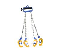 Lève-tambour À Chaîne Verticale, Lève-tambour À 2/4 Crochets, Pince D'extraction De Tambour Robuste, Capacité De Charge 1102/2204/4409 Lb, For Les Usines(Style 7)