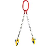 Lève-tambour vertical à chaîne avec chaînes en acier au manganèse pour un levage sûr des fûts en métal et en plastique