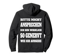 Lève-Tard Énervé Grincheux Grincheux Matin Proverbe Allemand Sweat à Capuche