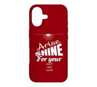 Lève-toi, Brille Car ta lumière est Venue Ésaïe 60:1 Coque pour iPhone 17
