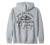 Lève-toi et Brille, Donne la Gloire à Dieu Ésaïe 60:1 Sweat à Capuche