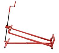 Lève-Tondeuse Tracteur-Tondeuse Dispositif de Levage Cric 399kg, Angle d'inclinaison à Environ 45° Rouge