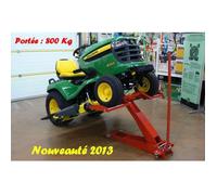 Lève tracteur tondeuse hydraulique - Capacité 800 Kg - Pour nettoyage et entretien - ClipLift PRO