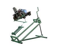 vounot Lève Tracteur Tondeuse Lève Tondeuse télescopique - Gain de Place 30% Supporte 400kg Max XL Vert