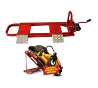 Lève tondeuse tracteur tondeuse Cliplift 0110006 - 500kg - 90cm