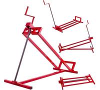 Lève Tracteuse Tondeuse à Gazon Dispositif de Levage de 400kg Maximum en Métallique Anticorrosion Hauteur Réglable