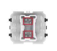 Leve Vitre Bouton Bouton Commutation Lève-vitre Double Pour Voiture Pour Duster Pour Loga Pour Clio Pour Symbol 254118722R 254118044R 10023898 Interrupteur Lève-Vitre(254118044R 3-4P)