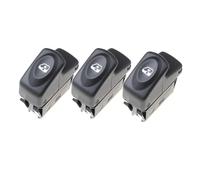 Levé Vitre Bouton Commande Lève-vitre Électrique Accessoires Voiture 8200467835 82004-67835(3 pcs)