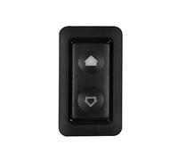 Leve Vitre Bouton d'interrupteur de commande universel de la fenêtre de puissance SET Auto Car 6Pin 12V 24V On/Off SPST Rocker Build-in Green Light 88 Interrupteur De FenêTre (Color : Green)