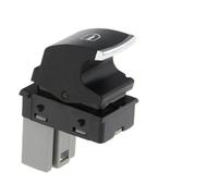 Leve Vitre Bouton Interrupteur Vitre Électrique Rouge Pour VW Pour Jetta Pour Tiguan Pour Golf Pour GTI MK5 Pour Passat Pour Seat Leon MK2 1K4959857 Bouton Commande Fenêtre(Single Chrome)