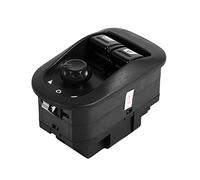 Lève-Vitre Bouton Poussoir, Keenso Interrupteur Lève-Vitre Electrique Master Fenêtre de Commande d'Alimentation de Commutateur De Bouton De Levage Noir