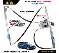 Lève Vitre Électrique Avant Droit Prévu Pour Laguna 2 Avec Moteur Non Confort