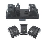 Lève Vitre Electrique Lot De 4 Interrupteurs De Vitres Électriques Principaux Pour Golf Pour Jetta Pour Passat 5K4959857 5ND959855