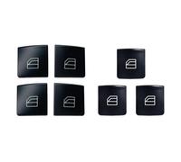 Lève Vitre Interrupteur Pour Benz W204 W212 W246 C117 E GLK Pour CLA Capuchons Bouton Lève-vitre Verrouillage Déverrouillage Portière 2049055402(7 pcs)