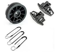 Leve vitre Kit De Réparation De Lève-vitre Électrique Pour Megane 2 4/5 Portes Avant Droit Lève-vitre latéral
