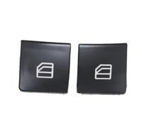 Leve Vitres Pour Mercedes Pour Benz C Pour Classe W204 2 Pièces Couvercle Commutateur Fenêtre Bouton Lève-vitre Électrique Interrupteur Console Capuchons Couverture Bouton Leve Vitre