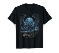 L'éveil de Cthulhu - Lovecraft | Réveillez les profondeurs T-Shirt
