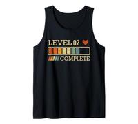 Level 02 Complete Vintage 02 Year 2nd Wedding Anniversary Débardeur