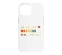 Level 03 Complete Vintage 03 Year 3rd Wedding Anniversary Coque pour iPhone 15
