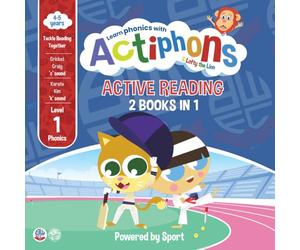 Level 1 Phonics with Lofty the Lion and his Actiphons friends: 'c' & 'k' sound reading book: BWFC Active Reading adventures for ages 4-5 | Two energetic stories in one book | National Year of Reading