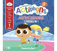 Level 1 Phonics with Lofty the Lion and his Actiphons friends: 'ck' & 'e' sound reading book: BWFC Active Reading adventures for ages 4-5 | Two energetic stories in one book | National Year of Reading