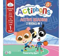 Level 1 Phonics with Lofty the Lion and his Actiphons friends: 'h' & 'b' sound reading book: BWFC Active Reading adventures for ages 4-5 | Two energetic stories in one book | National Year of Reading