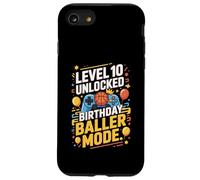 Level 10 Unlocked Birthday Baller Mode Video Game Controller Coque pour iPhone SE (2020) / 7 / 8