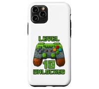 Level 10 Years T-Shirt débloqué pour 10e Anniversaire Coque pour iPhone 11 Pro