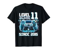 Level 11 Unlocked Awesome 2015 Jeu vidéo 11e Anniversaire T-Shirt