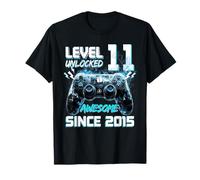 Level 11 Unlocked Awesome 2015 Jeu vidéo 11e Anniversaire T-Shirt