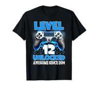 Level 12 Jeu vidéo débloqué 12e Anniversaire 12 Ans Vieux garçons T-Shirt
