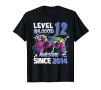 Level 12 Unlocked Awesome 2014 Jeu vidéo 12ème Anniversaire T-Shirt