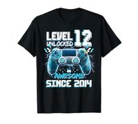 Level 12 Unlocked Awesome 2014 Jeu vidéo 12ème Anniversaire T-Shirt