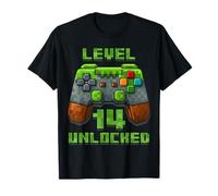 Level 14 Years T-Shirt débloqué pour 14e Anniversaire T-Shirt