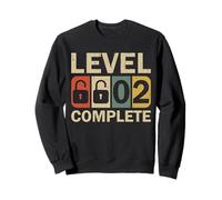 Level 2 Complete for Couples Funny 2nd Wedding Anniversary Sweatshirt