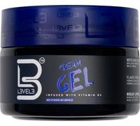 Level 3 Cream Gel - Provides Volume and Medium Hold - With Vitamins to Nourish and Protect Hair L3 - Level Three Mens Hair Styling Cream (250 ML)
