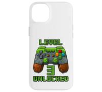 Level 3 Years T-Shirt débloqué pour 3e Anniversaire Coque pour iPhone 14 Plus