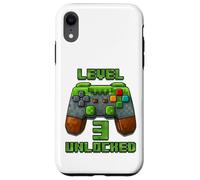 Level 3 Years T-Shirt débloqué pour 3e Anniversaire Coque pour iPhone XR