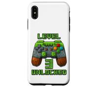 Level 3 Years T-Shirt débloqué pour 3e Anniversaire Coque pour iPhone XS Max